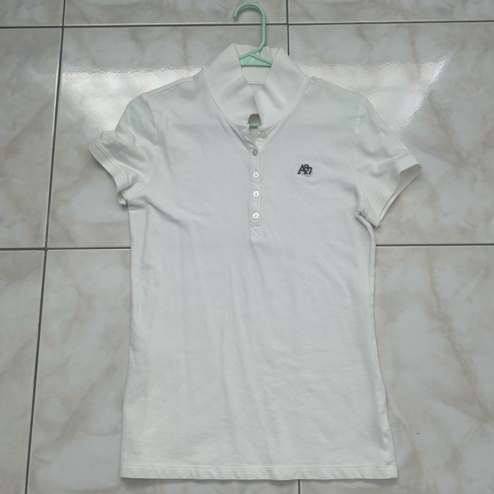 NWOT Aeropostale White Polo